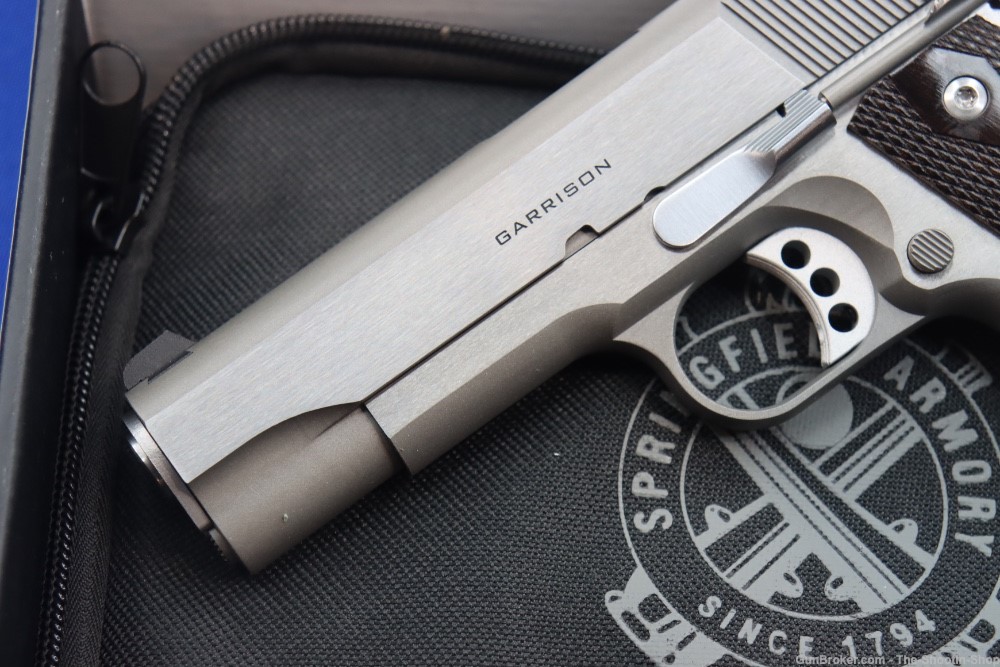 Springfield Armory GARRISON COMMANDER 1911 Pistol 45ACP STAINLESS 4.25" NEW-img-3
