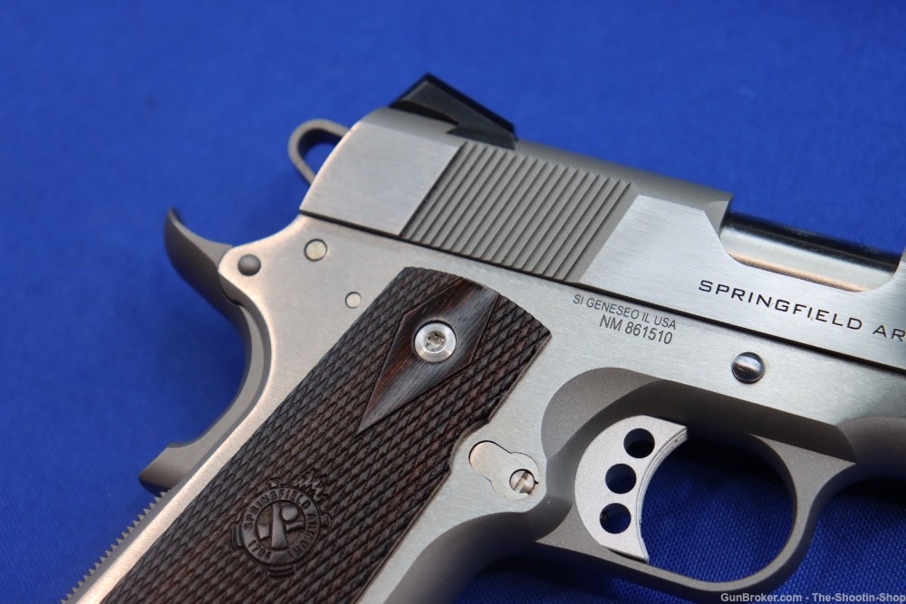 Springfield Armory GARRISON COMMANDER 1911 Pistol 45ACP STAINLESS 4.25" NEW-img-9