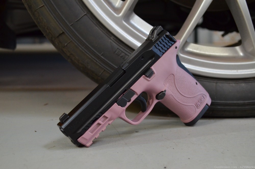 Smith & Wesson EZ 380 Shield X-Werks Champagne Pink 180023 EZ380 S&W-img-3