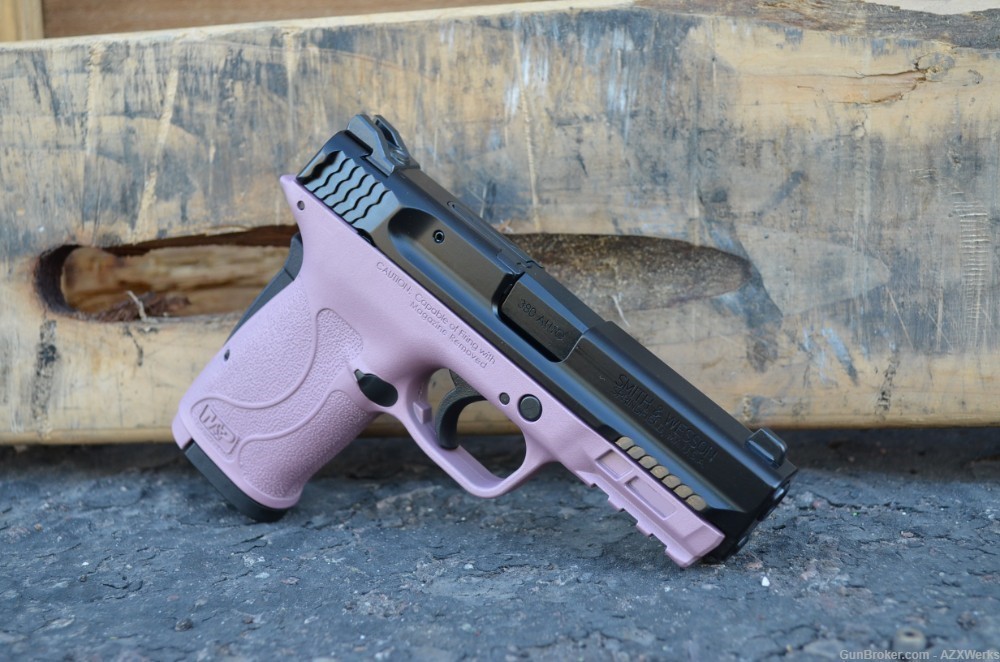 Smith & Wesson EZ 380 Shield X-Werks Champagne Pink 180023 EZ380 S&W-img-0