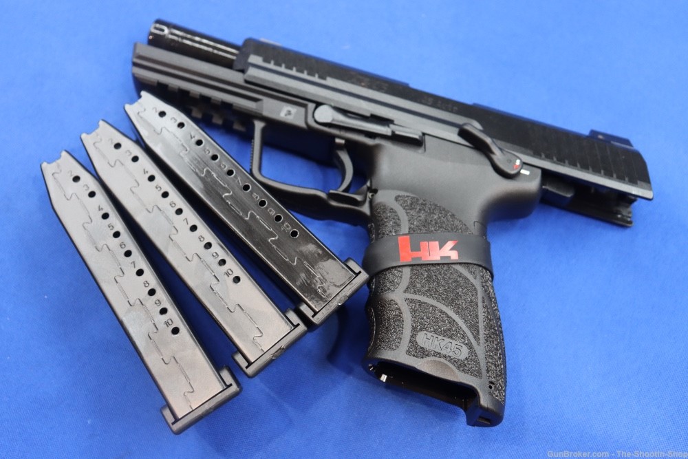 Heckler & Koch H&K HK45 V1 Pistol 45ACP HK45 Decocker Safety 10RD 3-MAGS 45-img-15