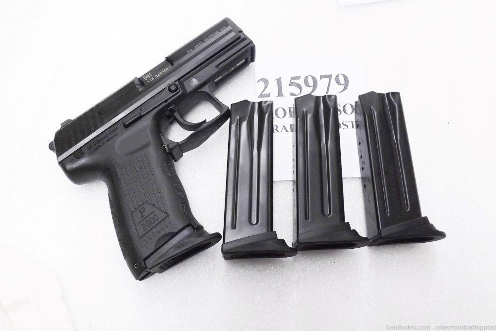 H&K USP9C Factory 10 Shot Magazines 9mm 215979 USP9 P2000 Compact -img-8