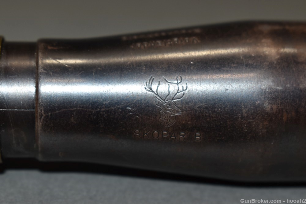 WW1 Era? German Voigtlander Braunshweig Skopar B Fixed 3x? 4x? Rifle Scope-img-9