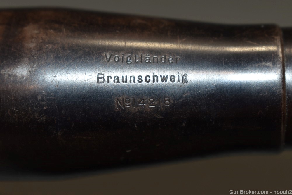 WW1 Era? German Voigtlander Braunshweig Skopar B Fixed 3x? 4x? Rifle Scope-img-11
