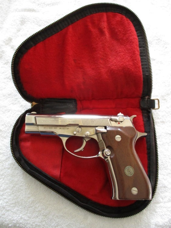 Browning BDA Double Action Nickel Pistol Package, 2003 (Gently Used)-img-41