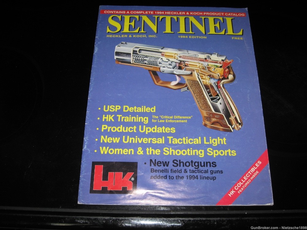 SENTINEL 1994 complete Heckler & Koch HK product catalog RARE-img-0