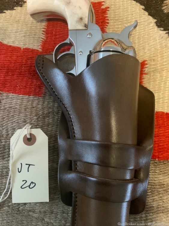 Colt Single Action Army, Vaquero, Peacemaker Leather holster 5 11/2” barrel-img-3