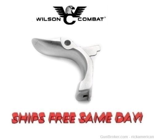 Wilson Combat 1911 Beavertail Grip Safety, High Ride, Stainless NEW! # 298S-img-0