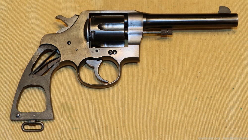 Fine WWI Colt Model 1917 .45 ACP DA Revolver Spring 1918-img-51