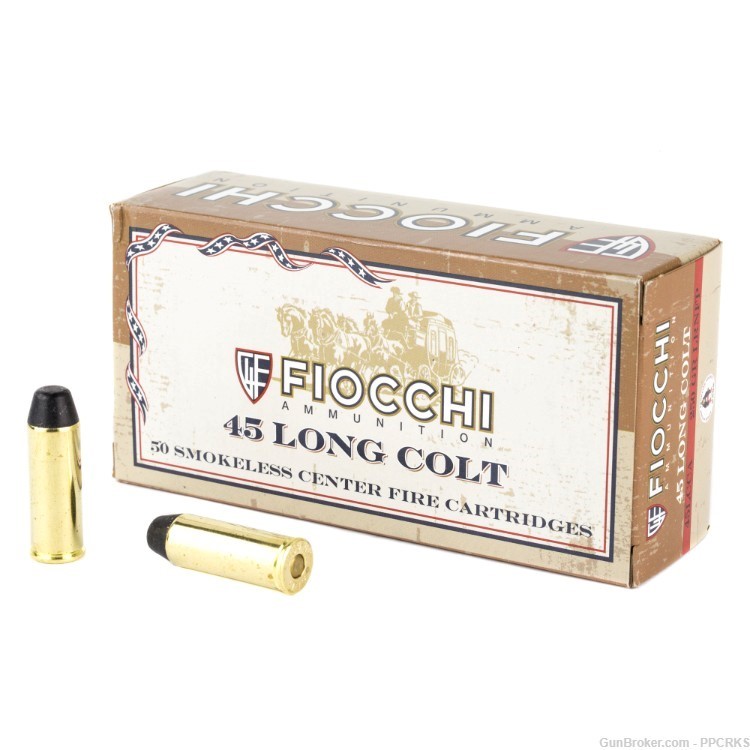 Fiocchi 45 Long Colt 250 gr. LFP 500 round case 45LCCA-img-0