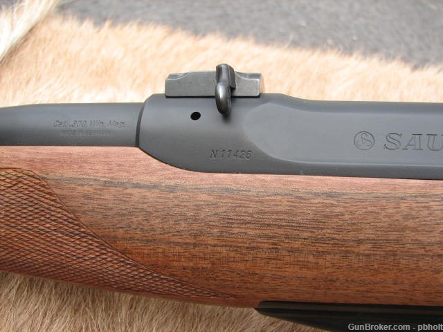 Sauer Model 202 Custom Rifle 300 Winchester Magnum MINT-img-11