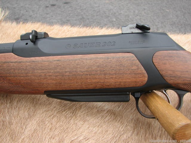 Sauer Model 202 Custom Rifle 300 Winchester Magnum MINT-img-13