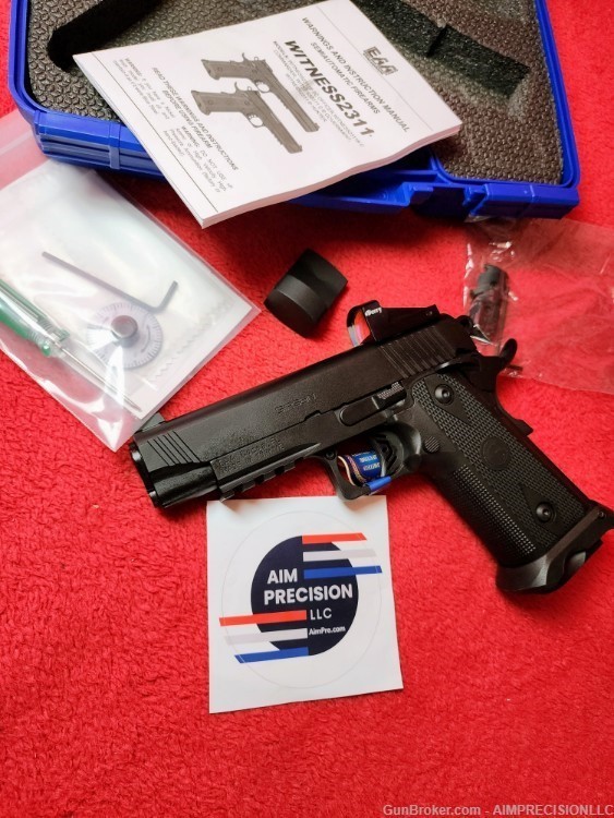 EAA WITNESS 2311 9MM 4.25" 17+1MAGS *FIRST 3000 COME WITH RED DOT*-img-5