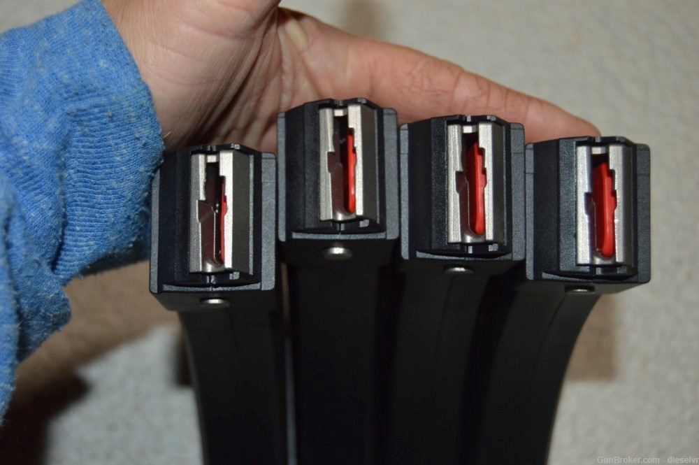 FOUR Factory Ruger BX-25 10-22 25 Shot Magazines -img-4
