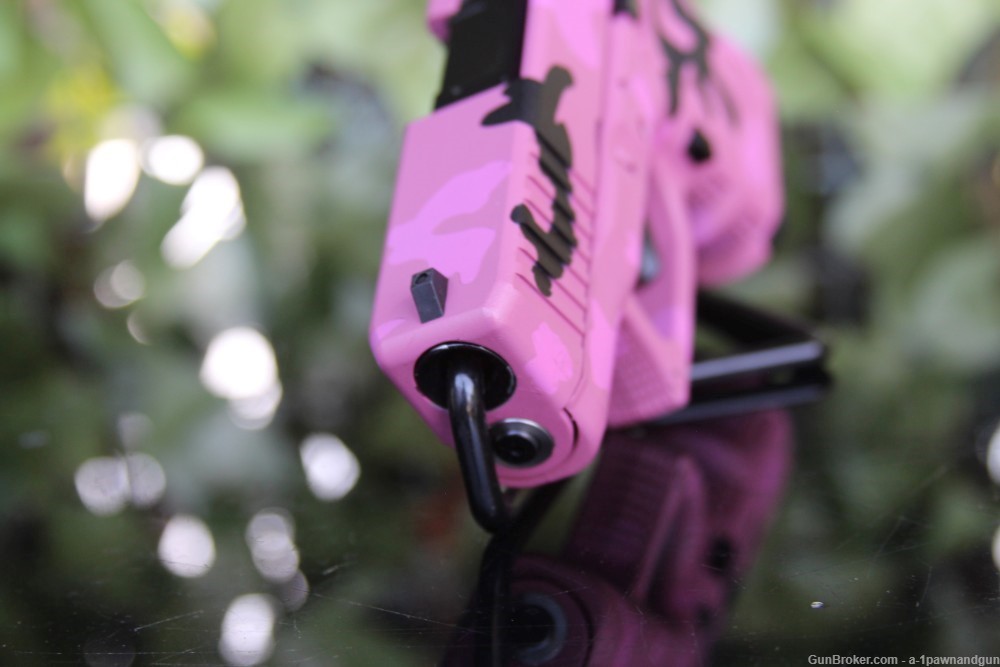 Glock 26/3 9mm Pink Camo  Duracoat Custom-img-13