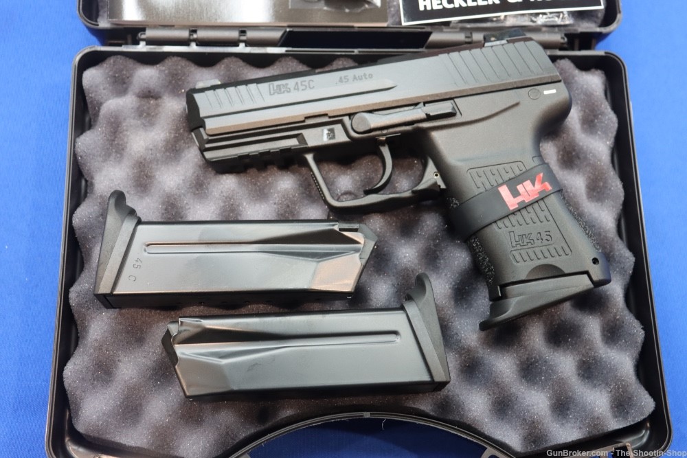 Heckler & Koch H&K HK45C V7 LEM Pistol 45ACP HK45 Compact 8RD Night Sights -img-2