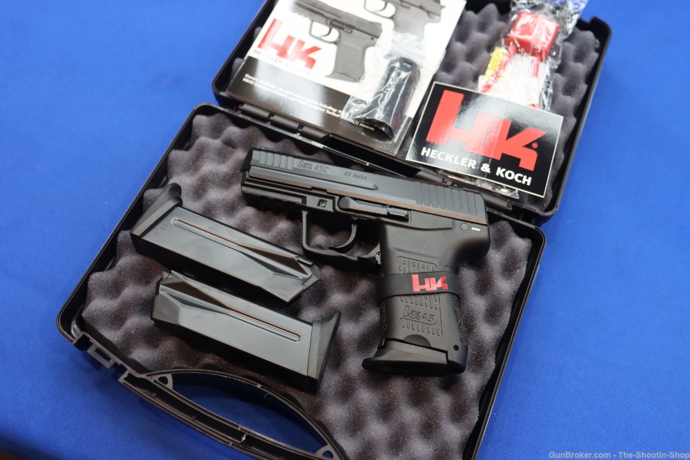 Heckler & Koch H&K HK45C V7 LEM Pistol 45ACP HK45 Compact 8RD Night Sights -img-1