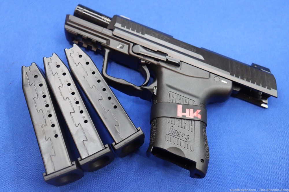 Heckler & Koch H&K HK45C V7 LEM Pistol 45ACP HK45 Compact 8RD Night Sights -img-14
