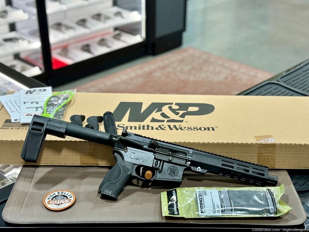 NEW Smith & Wesson M&P 15 Pistol 5.56 NATO 7.5" 30RD 13658-img-0