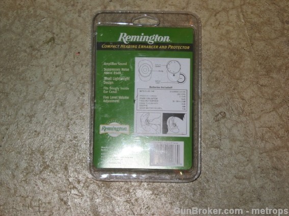 Remington Compact Hearing Enhancer/Protector-NEW!-img-1