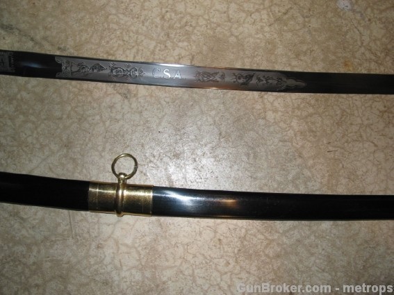 Confederate Shelby Cavalry Officer's Sword-NEW!-img-2