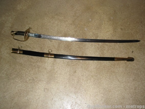 Confederate Shelby Cavalry Officer's Sword-NEW!-img-0