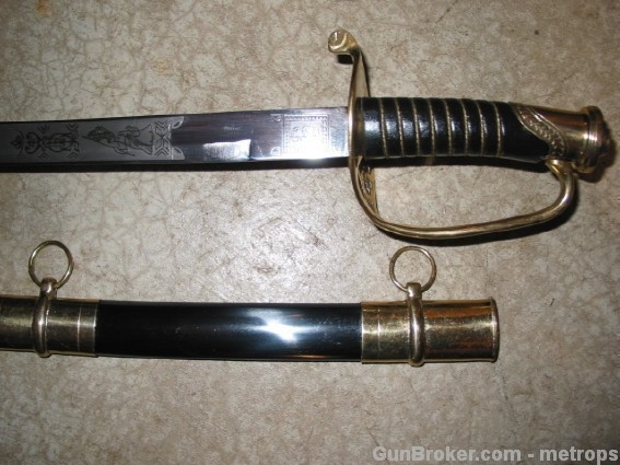 Confederate Shelby Cavalry Officer's Sword-NEW!-img-4