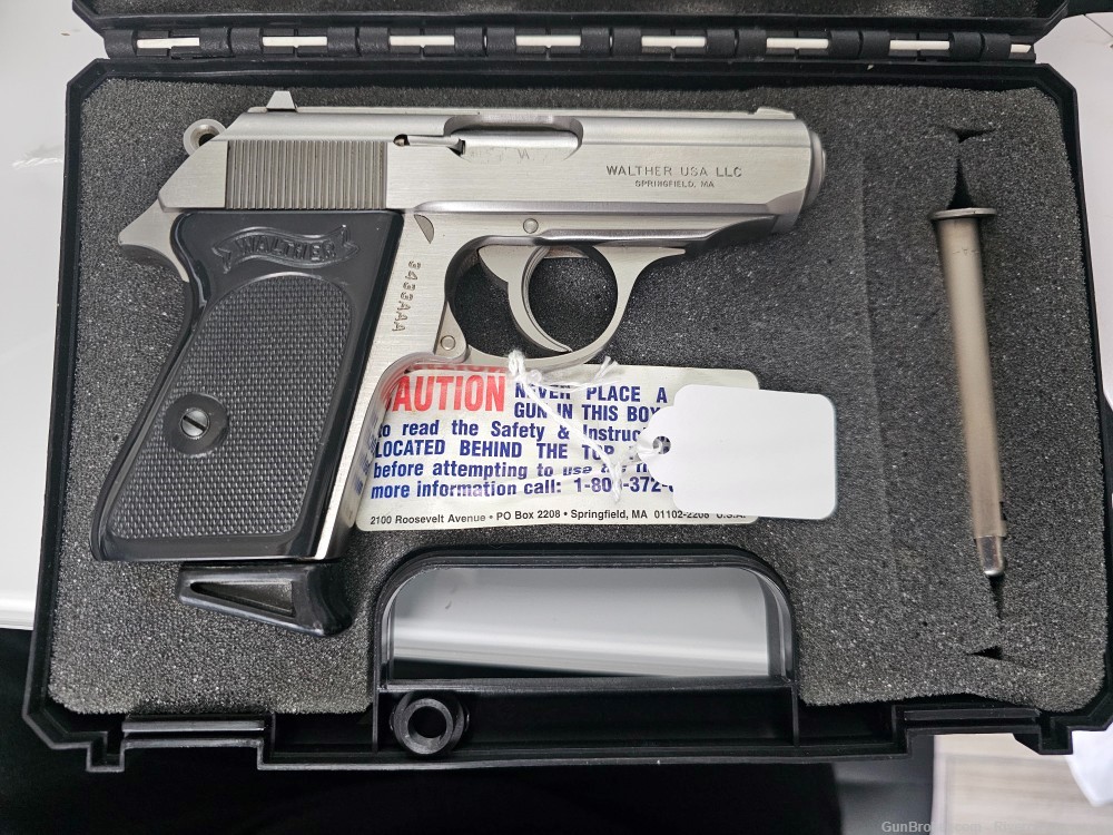 Walther PPK Stainless 380 ACP -img-0