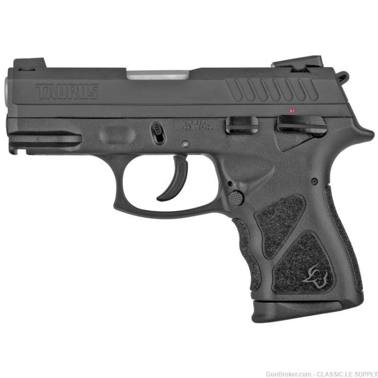 A NIB Taurus TH9c 9mm Luger Semi Auto Pistol 17 Rounds Black-img-0