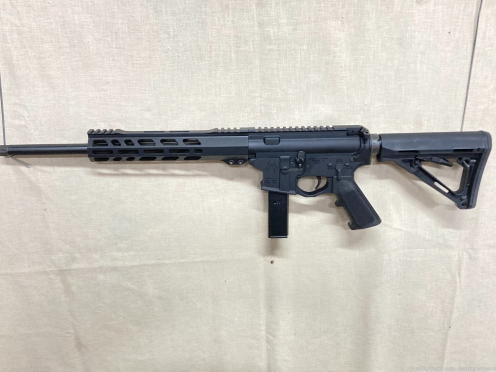 AR-9 Spike's 9mm ST9 PCC Colt mags LRBHO MLok 16" NR-img-0