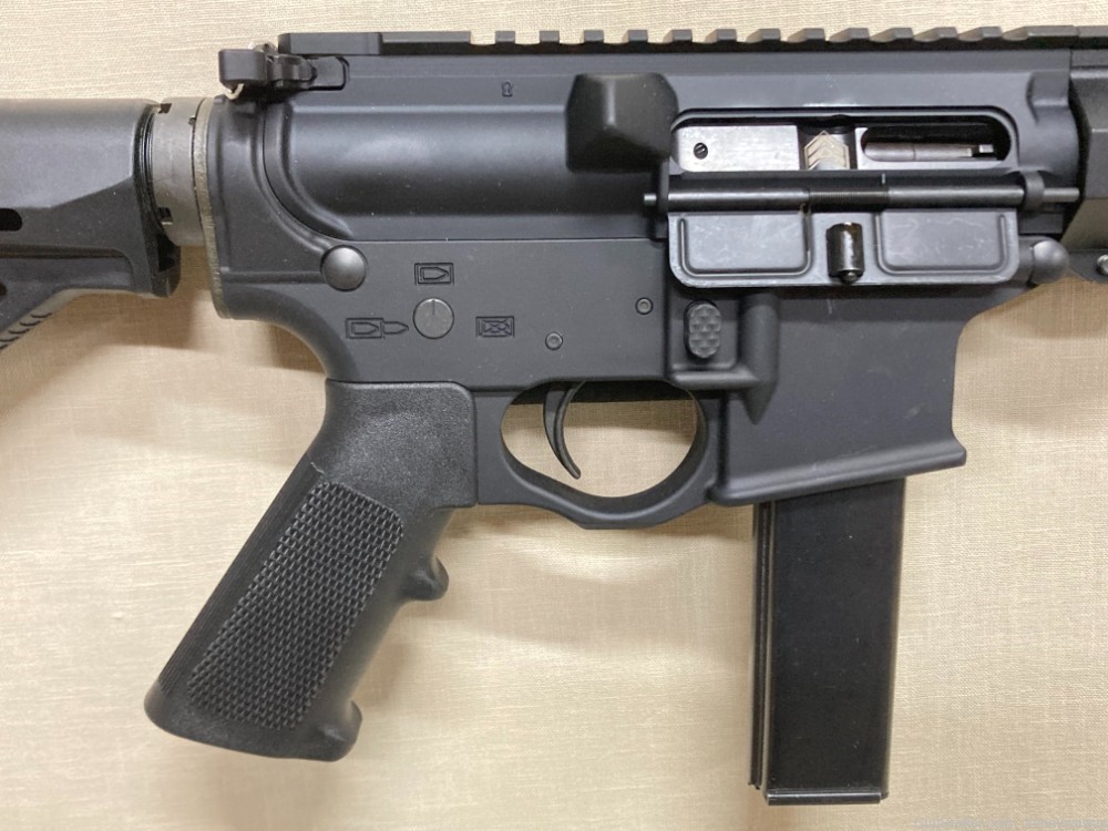 AR-9 Spike's 9mm ST9 PCC Colt mags LRBHO MLok 16" NR-img-1