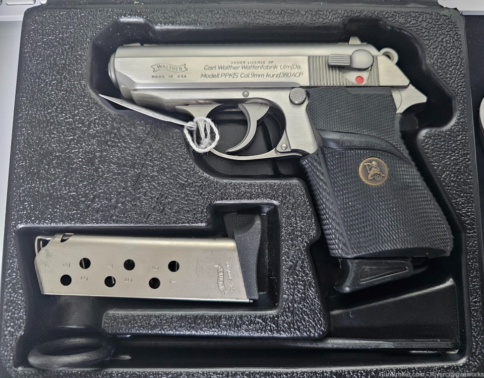 Walther/Interarms Model PPK/S Stainless .380-img-0
