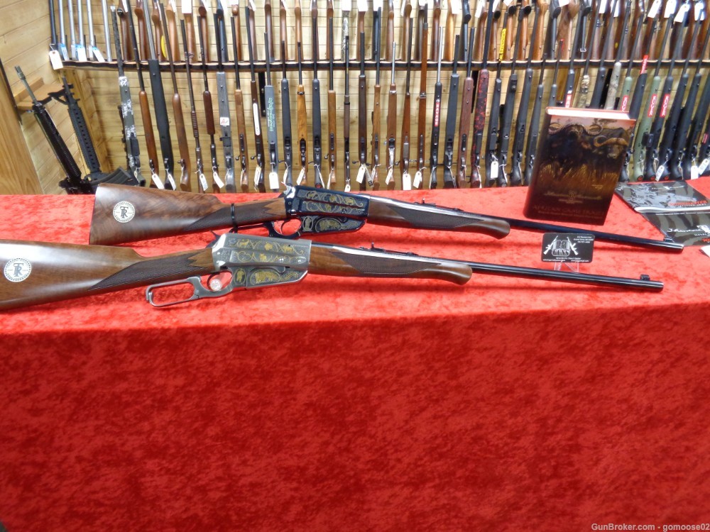 Winchester Model 1895 Match Safari Set 405 High Grade Rifles WE BUY & TRADE-img-0