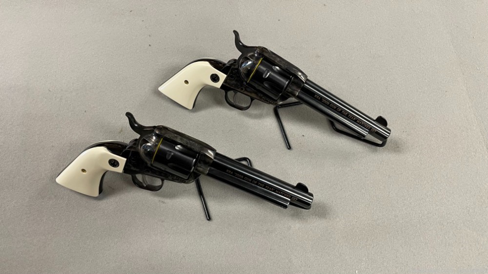 Ruger 2009 NRA Matched set of Vaquero's in 45 Colt, two revolvers, 1 price-img-6