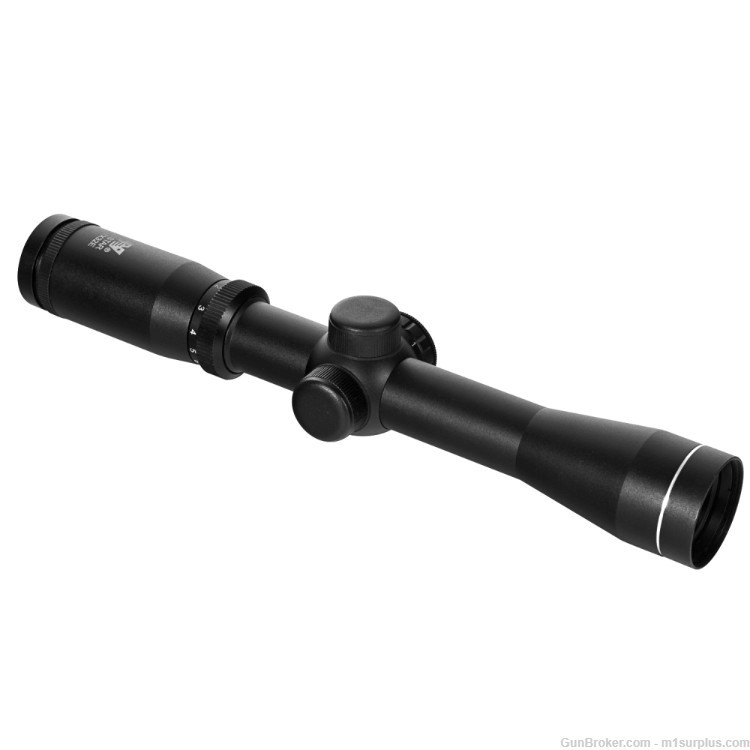 Long Eye Relief  2-7x32 illuminated Scout Rifle Scope fits Picatinny Rails-img-2