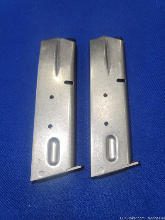 2 Pre-Ban S&W 659, 459, 559, or 59 9mm S/S 14rd. Orig. Factory Magazines-img-0