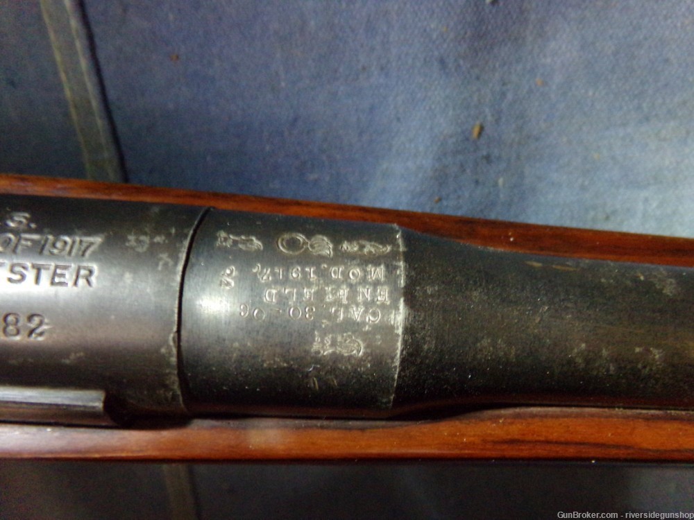 Winchester model 1917, US marked, 30-06 bolt action rifle-img-8