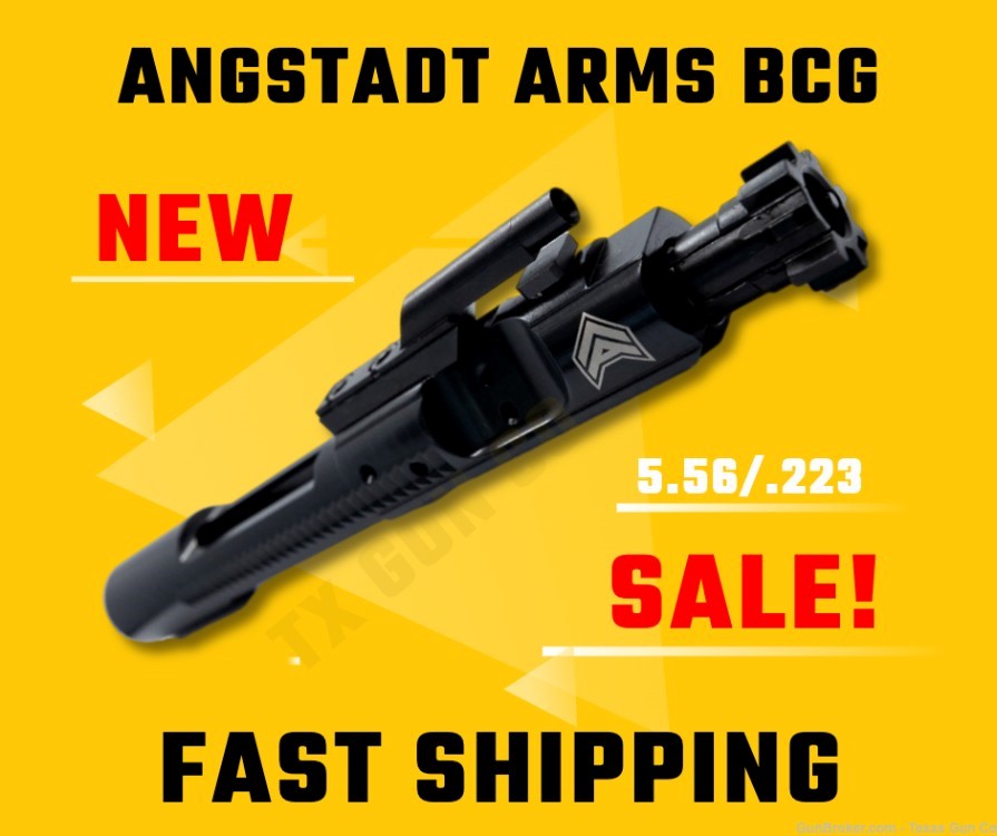 Angstadt Arms AR-15 Bolt Carrier Group BCG 5.56 Nato .223 AR15 NEW-img-0
