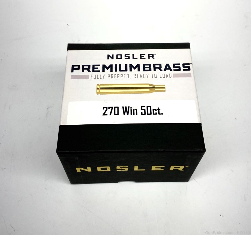270 Winchester Nosler Brass (50 Pieces)-img-0