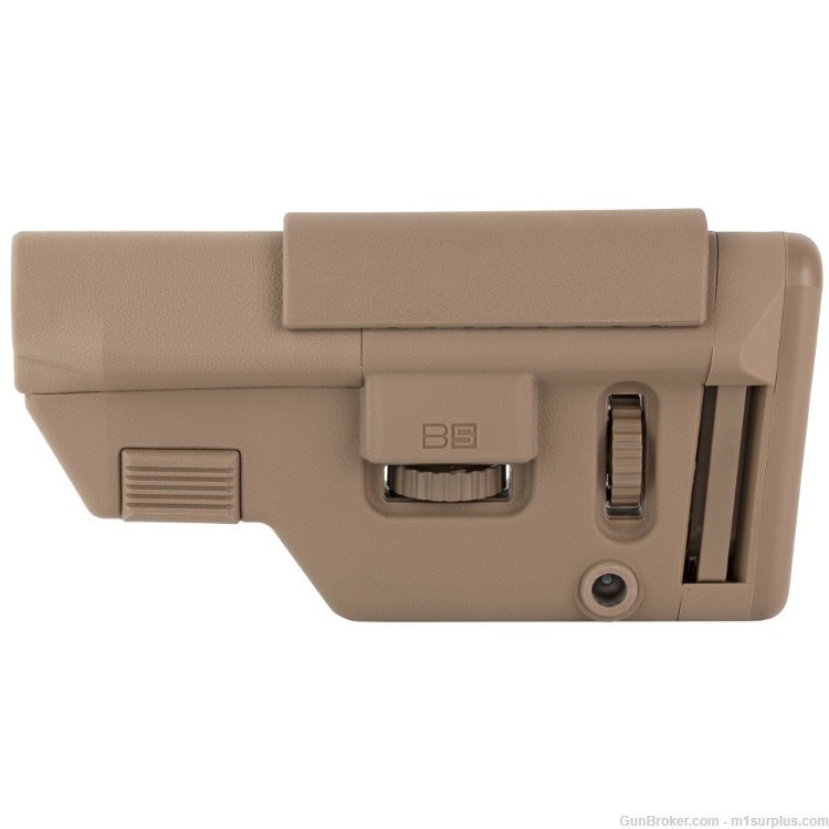 B5 Systems Collapsible Precision Med Length FDE Carbine Stock for AR15 M4-img-2