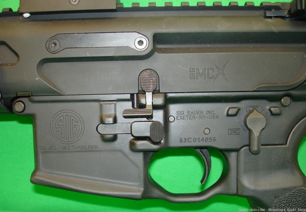 Sig Sauer MCX - 5.56mm / 16" Bbl - Romeo 4 Red Dot - 95%-img-4