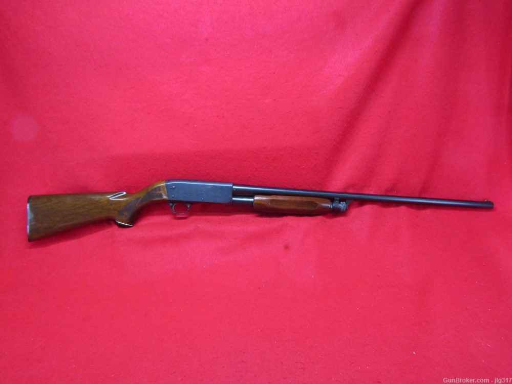 Ithaca 37 Featherlight 12 GA 2 3/4 In Pump Action Shotgun Made 1968 C&R Ok-img-0