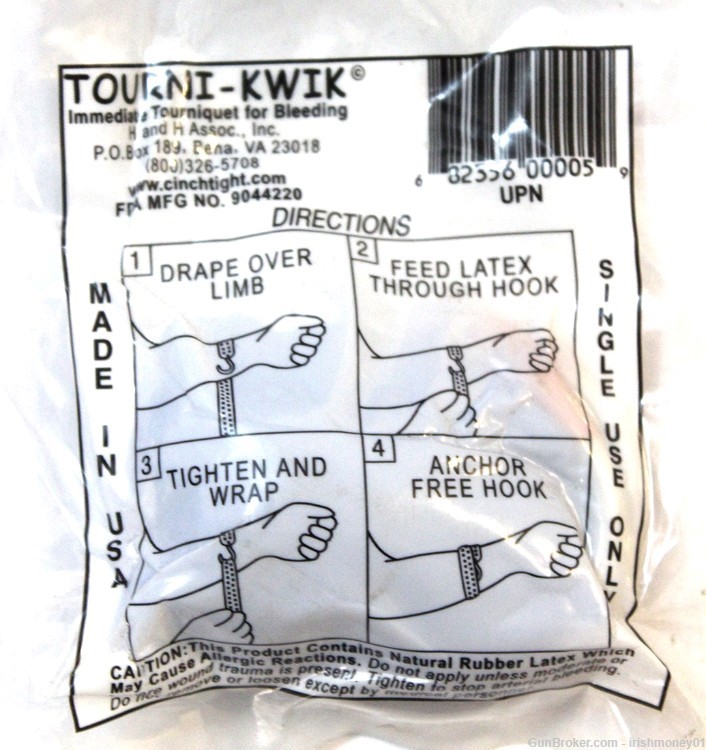 Tourni-Kwik H and H Immediate Tourniquet Sealed LOOK!!-img-1
