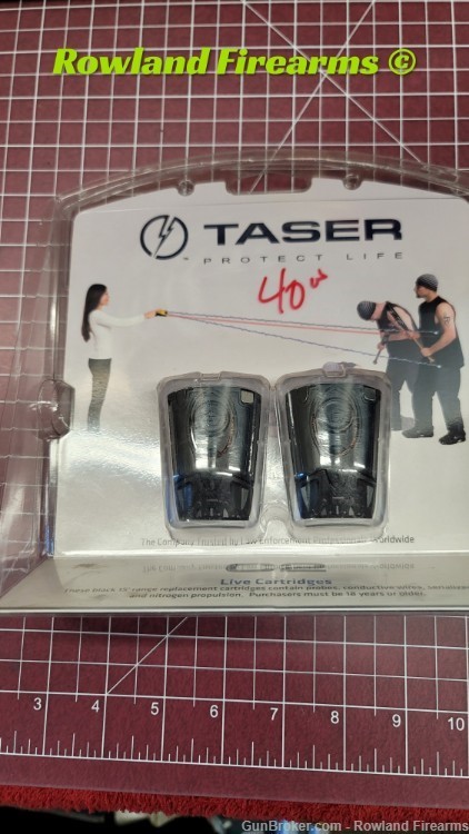Taser International 37215 Taser Replacement Cartridges - Black 15'-img-0