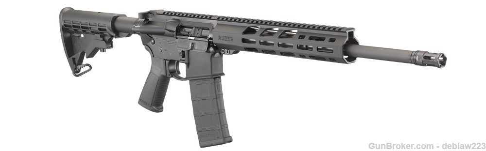 Ruger AR-15 AR-556 8529 AR-15 Rifle Free-Float MLOK Layaway Option-img-0