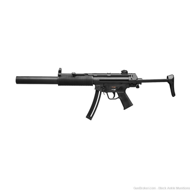 Heckler & Koch HK MP5 Rifle, 22LR, 16.1", 10rd, Black NIB 81000469-img-0