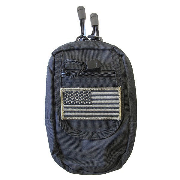 Black Concealed Carry Pouch for Compact Pistols-img-0