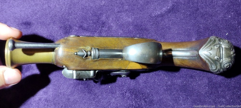 Exquisite French Small Flintlock Pistol-img-2