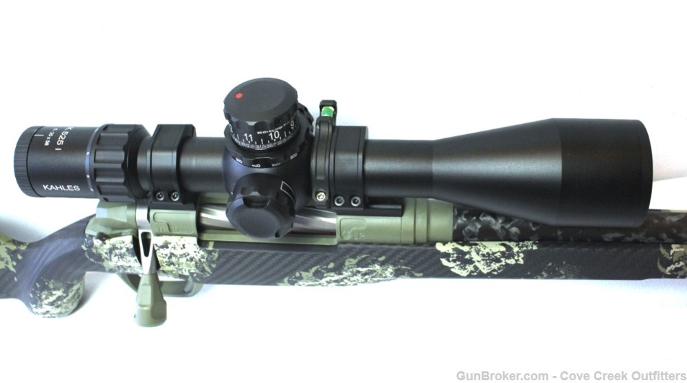 Gunwerks ClymR Rifle System 300 Win Mag GLR Ti 22" Halo Green Kahles 525i-img-6