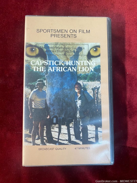 SPORTSMEN ON FILM PRESENTS CAPSTICK HUNTING THE AFRICAN LION-img-0
